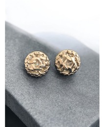 【Flower】ヴィンテージボタンピアス(MA)