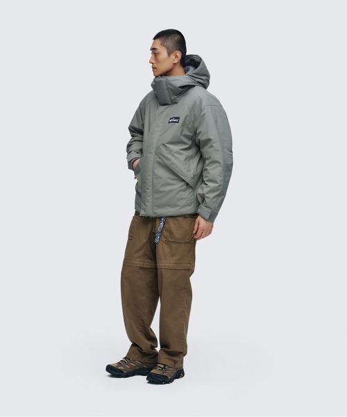 WILD THINGS（ワイルドシングス）の「デナリジャケット｜DENALI JACKET（ダウンジャケット/コート・メンズ・ブラック/コバルトブルー/セージグリーン/イエロー・M/S/XL/L）」の7枚目の写真