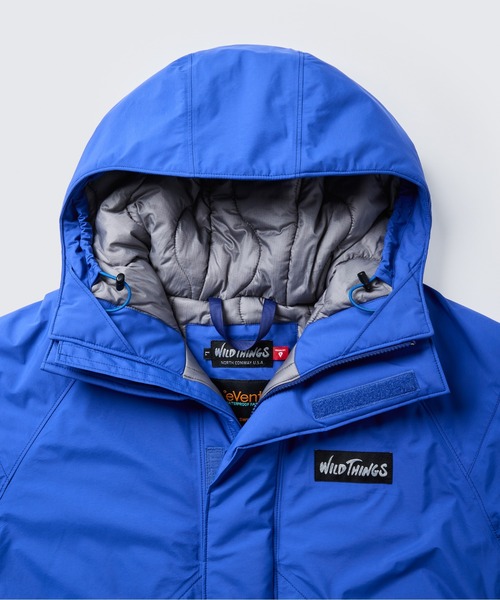 WILD THINGS（ワイルドシングス）の「デナリジャケット｜DENALI JACKET（ダウンジャケット/コート・メンズ・ブラック/コバルトブルー/セージグリーン/イエロー・M/S/XL/L）」の11枚目の写真