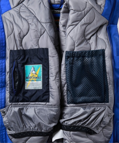 WILD THINGS（ワイルドシングス）の「デナリジャケット｜DENALI JACKET（ダウンジャケット/コート・メンズ・ブラック/コバルトブルー/セージグリーン/イエロー・M/S/XL/L）」の13枚目の写真