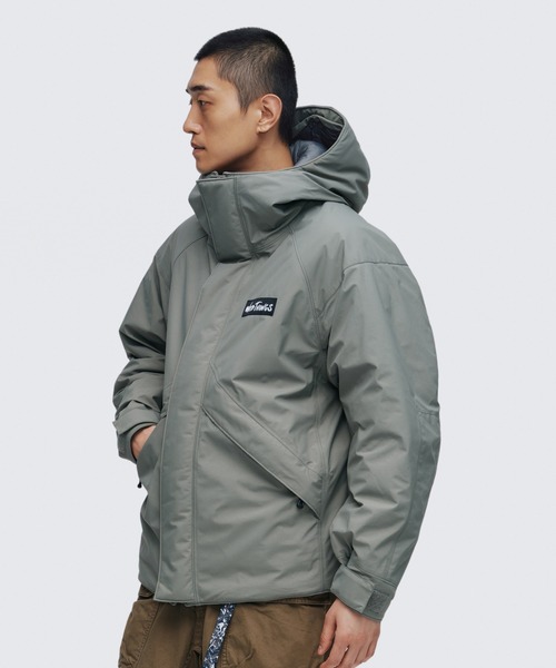 WILD THINGS（ワイルドシングス）の「デナリジャケット｜DENALI JACKET（ダウンジャケット/コート・メンズ・ブラック/コバルトブルー/セージグリーン/イエロー・M/S/XL/L）」の5枚目の写真