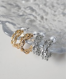 【 Port / ポート 】 ツイストフープピアス