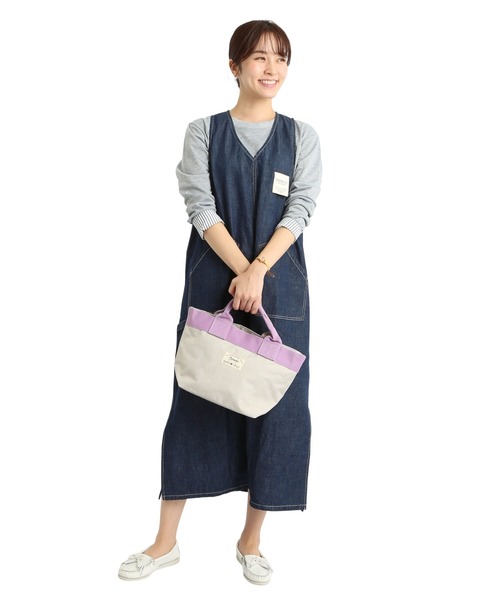 BACKYARD FAMILY(バックヤードファミリー)の「ミニトートバッグ GBG0251 GBG0272 GBG2012(トートバッグ・レディース・ブラウン/ブルー系/グレー/ブラック/グレー系1/ベージュ/グレー系2/ホワイト×ブラック・FREE)」の15枚目の写真