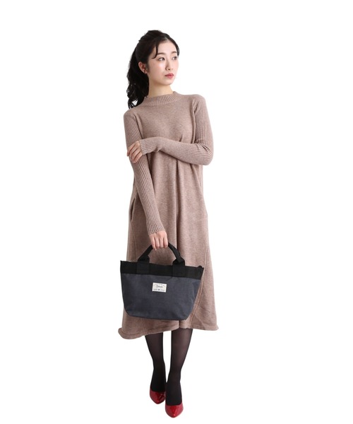 BACKYARD FAMILY(バックヤードファミリー)の「ミニトートバッグ GBG0251 GBG0272 GBG2012(トートバッグ・レディース・ブラウン/ブルー系/グレー/ブラック/グレー系1/ベージュ/グレー系2/ホワイト×ブラック・FREE)」の19枚目の写真