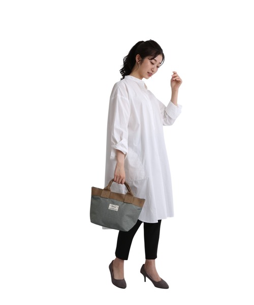 BACKYARD FAMILY(バックヤードファミリー)の「ミニトートバッグ GBG0251 GBG0272 GBG2012(トートバッグ・レディース・ブラウン/ブルー系/グレー/ブラック/グレー系1/ベージュ/グレー系2/ホワイト×ブラック・FREE)」の22枚目の写真