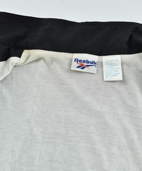 Reebok（リーボック）の「【USED】Reebok ナイロン トラックジャケット（ナイロンジャケット・メンズ・ブラック・LARGE）」の5枚目の写真