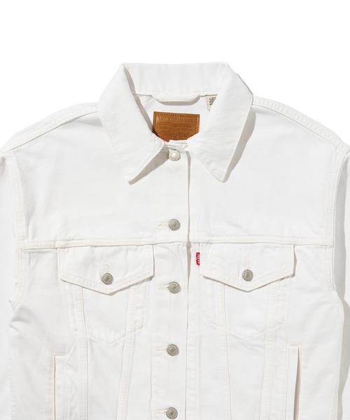 Levi's（リーバイス）の「Levi's/リーバイス 90S トラッカージャケット（デニムジャケット・レディース・ホワイト・XS/S/M）」の6枚目の写真