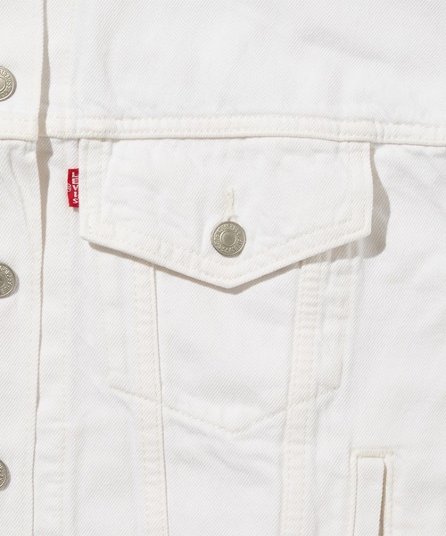 Levi's（リーバイス）の「Levi's/リーバイス 90S トラッカージャケット（デニムジャケット・レディース・ホワイト・XS/S/M）」の9枚目の写真