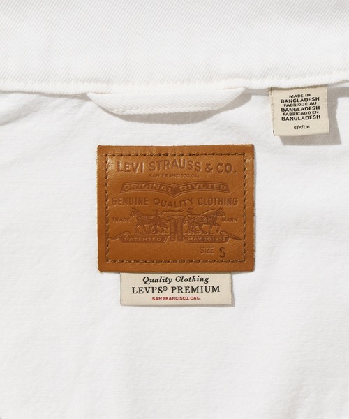 Levi's（リーバイス）の「Levi's/リーバイス 90S トラッカージャケット（デニムジャケット・レディース・ホワイト・XS/S/M）」の10枚目の写真