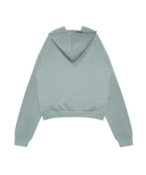 MIRECO(ミレコ)の「SYMBOL STUD PIGMENT HOODIE MINT(パーカー・レディース・その他・FREE)」の5枚目の写真