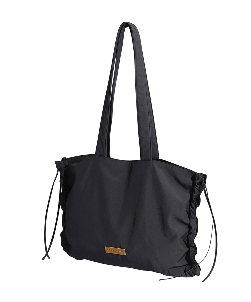 SOCHARMING(ソーチャーミング)の「Russling Eco Bag - Black(エコバッグ/サブバッグ・レディース・その他・FREE)」の1枚目の写真
