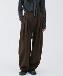 【2026AW Debut】【UNFORM】バギーワイドスラックス