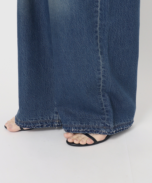 B.C STOCK(ベーセーストック)の「《追加2》ウォッシャブル / DU JOUR / デュ ジュール PEG TUCK JEAN(その他パンツ・レディース・ブルー系その他/サックスブルー・38/36/34)」の18枚目の写真