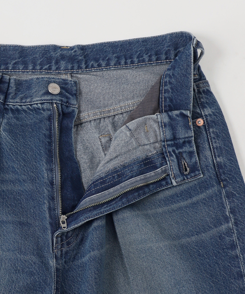 B.C STOCK(ベーセーストック)の「《追加2》ウォッシャブル / DU JOUR / デュ ジュール PEG TUCK JEAN(その他パンツ・レディース・ブルー系その他/サックスブルー・38/36/34)」の15枚目の写真