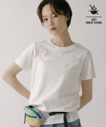 【MOTION】汗じみ防止刺繍コンパクトTシャツ