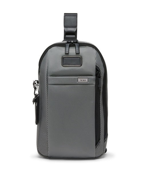 TUMI(トゥミ)の「TUMI ALPHA(アルファ) スリング(ボディバッグ/ウエストポーチ・メンズ・シルバーグレー・FREE)」の1枚目の写真