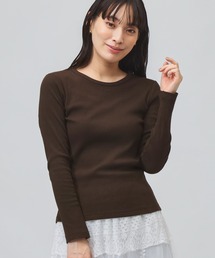 ティゴラ TIGORA ストレッチリブ長袖Tシャツ