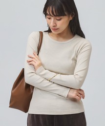ティゴラ TIGORA ストレッチリブ長袖Tシャツ