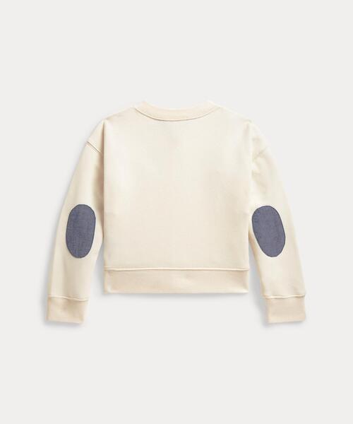 POLO RALPH LAUREN CHILDRENSWEAR（ポロ ラルフ ローレン チルドレンズウェア）の「ロゴ フリース カーディガン（カーディガン/ボレロ・キッズ・ナチュラル・4/6/3）」の6枚目の写真