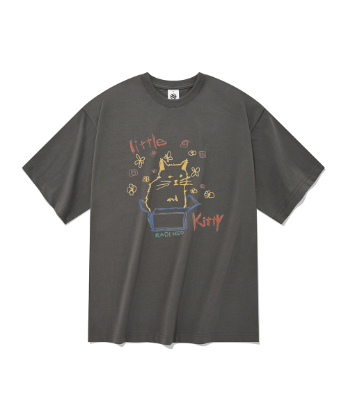 RADINEO(ラディネオ)の「リトルキティ 半袖Tシャツ グレー(Tシャツ/カットソー・メンズ・その他・LARGE/SMALL/X-LARGE/MEDIUM)」の1枚目の写真