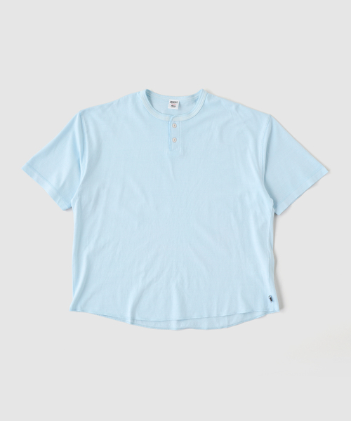 B.C STOCK（ベーセーストック）の「スノーブリーチフェードヘンリー（Tシャツ/カットソー・メンズ・ブルー系その他/アイボリー/ネイビー/ブラック・LARGE/MEDIUM）」の4枚目の写真