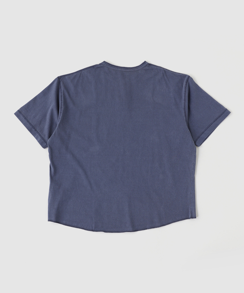 B.C STOCK（ベーセーストック）の「スノーブリーチフェードヘンリー（Tシャツ/カットソー・メンズ・ブルー系その他/アイボリー/ネイビー/ブラック・LARGE/MEDIUM）」の5枚目の写真