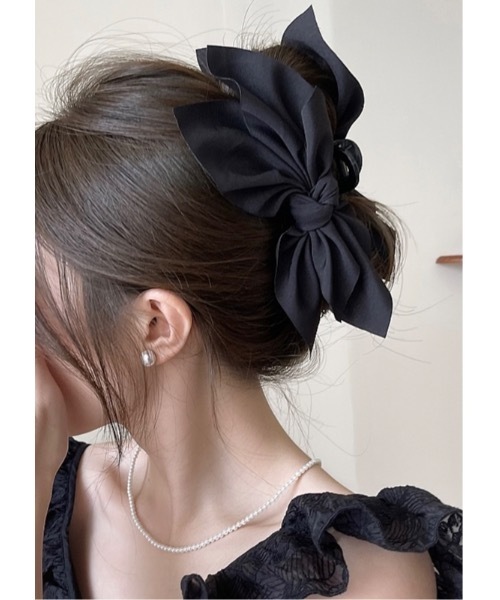 JAM  MADE ネックレス リボンバレッタ ヘアクリップ JAM MADE ネックレス リボンバレッタ ヘアクリップ ビッグリボンヘア