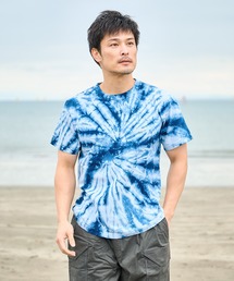 SunnySmith OGロゴ刺繍タイダイTシャツ