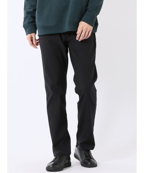 TAKA-Q(タカキュー)の「パンツ メンズ ストレッチ スリム 5ポケット テーパード ドビー クロスストレッチ(チノパンツ・メンズ・ライトグレー/ブラック/ベージュ・X-LARGE/S/MEDIUM/LARGE/3L)」の2枚目の写真