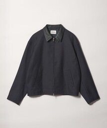 MONKEY TIME（モンキータイム）の「ツイル チェック レザーライク カラー ジャケット（ブルゾン）」