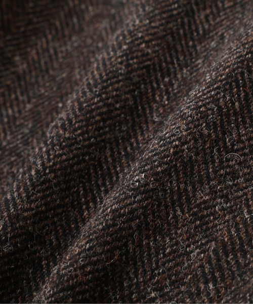 MARGARET HOWELL（マーガレットハウエル）の「BROKEN WOOL HERRINGBONE（テーラードジャケット・レディース・ブラウン・2/1）」の7枚目の写真