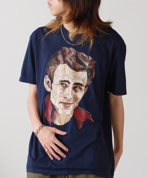 2AM(ツーエイエム)の「JAMES DEAN TEE Tシャツ(Tシャツ/カットソー・メンズ・ネイビー/ヘザーグレー・L/S)」の3枚目の写真