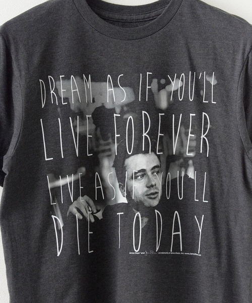 2AM(ツーエイエム)の「JAMES DEAN TEE Tシャツ(Tシャツ/カットソー・メンズ・ネイビー/ヘザーグレー・L/S)」の6枚目の写真