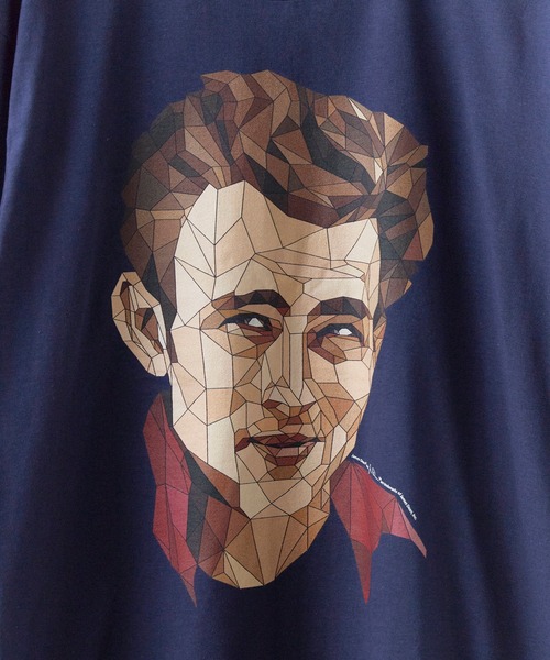 2AM(ツーエイエム)の「JAMES DEAN TEE Tシャツ(Tシャツ/カットソー・メンズ・ネイビー/ヘザーグレー・L/S)」の7枚目の写真