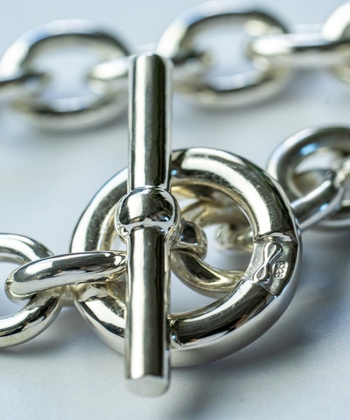 STUDIOUS(ステュディオス)の「【WAKAN SILVER SMITH】BN-034 Hook connect bracelet (Large)(ブレスレット・メンズ・シルバー・FREE)」の4枚目の写真