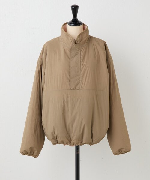 BEARDSLEY(ビアズリー)の「シャギーハーフジップブルゾン《FRIPIER×YENN》(ブルゾン・レディース・ベビーピンク/キャメル・FREE)」の14枚目の写真