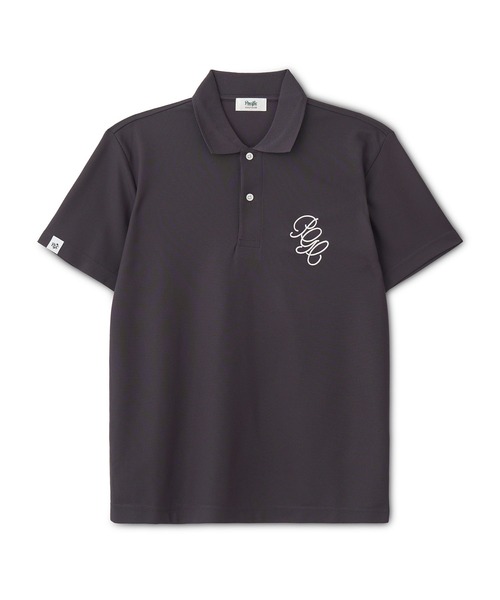 Pacific GOLF CLUB(パシフィックゴルフクラブ)の「BLACK KITE MASCOT POLO SHIRT(ポロシャツ・レディース・ホワイト/チャコールグレー・S/XS)」の9枚目の写真
