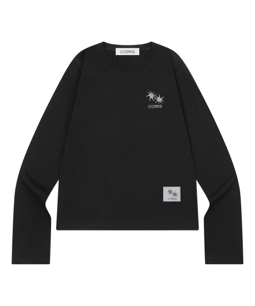 COIRIS(コイリス)の「ウェスリーカモスクエアロングスリーブ(2カラー)(Tシャツ/カットソー・レディース・ブラック/ホワイト・FREE)」の8枚目の写真