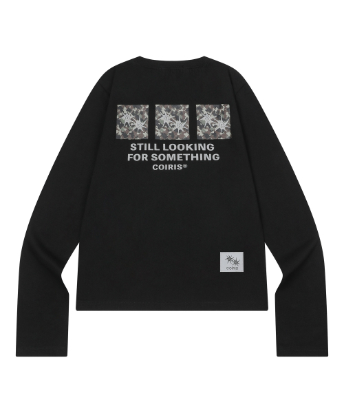 COIRIS(コイリス)の「ウェスリーカモスクエアロングスリーブ(2カラー)(Tシャツ/カットソー・レディース・ブラック/ホワイト・FREE)」の9枚目の写真