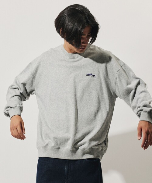 THOUSAND MILE(サウザンドマイル)の「THOUSAND MILE/サウザンドマイル 限定展開 THOUSAND MILE×FREAK'S STORE / サウザンドマイル 別注 クルーネック プルオーバー スウェット(スウェット・メンズ・ベージュ/チャコールグレー/ネイビー/アッシュグレー・SMALL/LARGE/MEDIUM)」の20枚目の写真