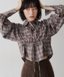 Kastane | 【WEB限定】フロントリボンシャツ(シャツ/ブラウス)