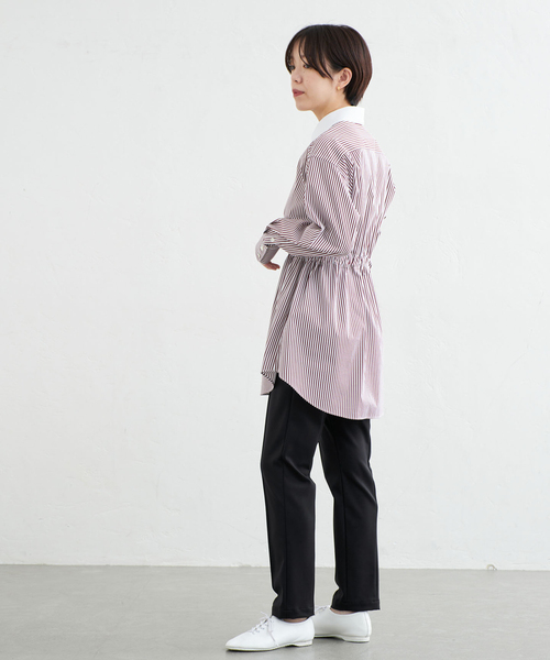 IENA（イエナ）の「《一部店舗限定》ストレッチポンチスリムパンツ（スラックス・レディース・ブラック・34/36/38）」の9枚目の写真