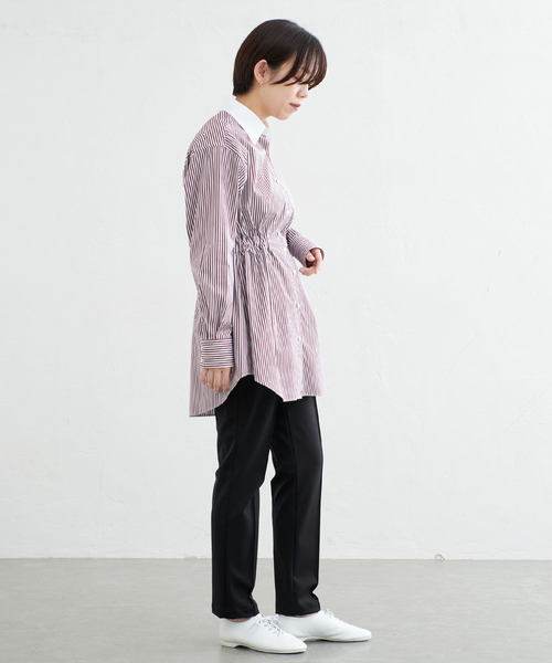 IENA（イエナ）の「《一部店舗限定》ストレッチポンチスリムパンツ（スラックス・レディース・ブラック・34/36/38）」の11枚目の写真