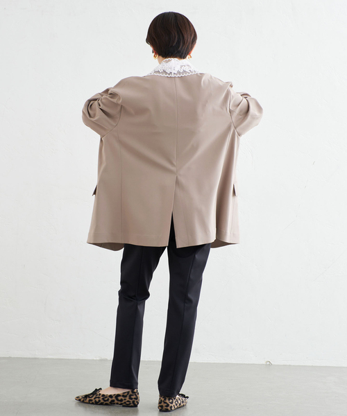 IENA（イエナ）の「《一部店舗限定》ストレッチポンチスリムパンツ（スラックス・レディース・ブラック・34/36/38）」の16枚目の写真