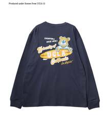 UCLA（ユーシーエルエー）の「【UCLA】ボードバックプリントロングスリーブTEE（Tシャツ/カットソー）」