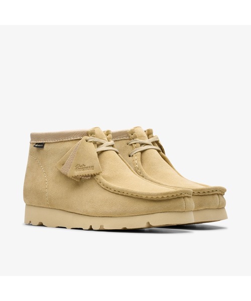 Clarks Originals(クラークスオリジナルズ)の「WallabeeBT GTX / ワラビーブーツゴアテックス (メープルスエード)(ブーツ・メンズ・ベージュ・UK6/UK6.5/UK8/UK8.5/UK7.5/UK7/UK9/UK9.5/UK10)」の3枚目の写真