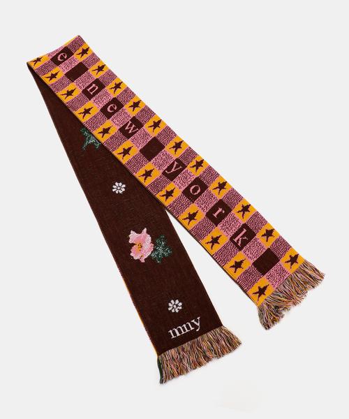 MONTMARTRE NEW YORK（モンマルトルニューヨーク）の「【Montmartre New York/モンマルトルニューヨーク】 R&B Scarf（マフラー・レディース・その他・FREE）」の2枚目の写真