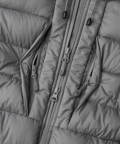 OUTSTANDING(アウトスタンディング)の「THERMORE CIRRUS パディングジャケット_L.GRAY(ダウンジャケット/コート・メンズ・その他・SMALL/MEDIUM/LARGE/X-LARGE)」の7枚目の写真