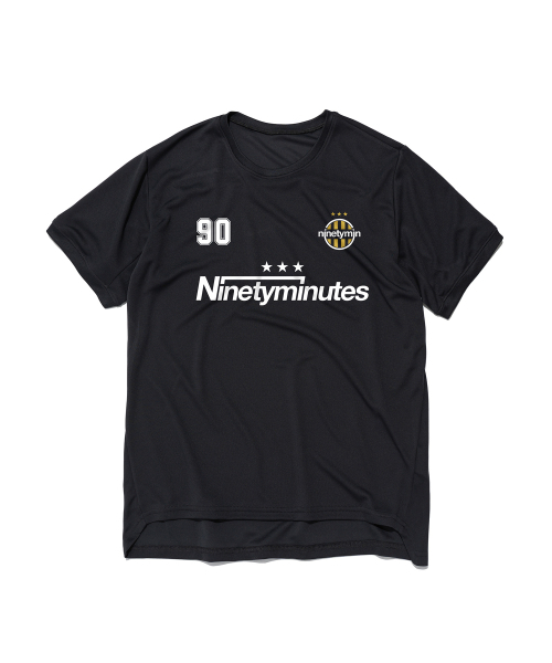 NINETYMINUTES(ナインティーミニッツ)の「AIR STREAM クラブ エンブレム 半袖Tシャツ(チャコール)(Tシャツ/カットソー・メンズ・その他・MEDIUM/LARGE/X-LARGE/XX-LARGE/XXX-LARGE)」の1枚目の写真