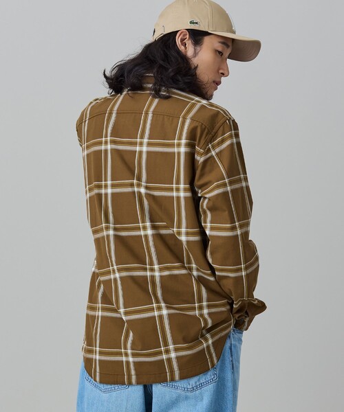 LACOSTE（ラコステ）の「リバーシブルシャツ（シャツ/ブラウス・メンズ・ブラウン/ダークネイビー・41/39/38/40）」の6枚目の写真